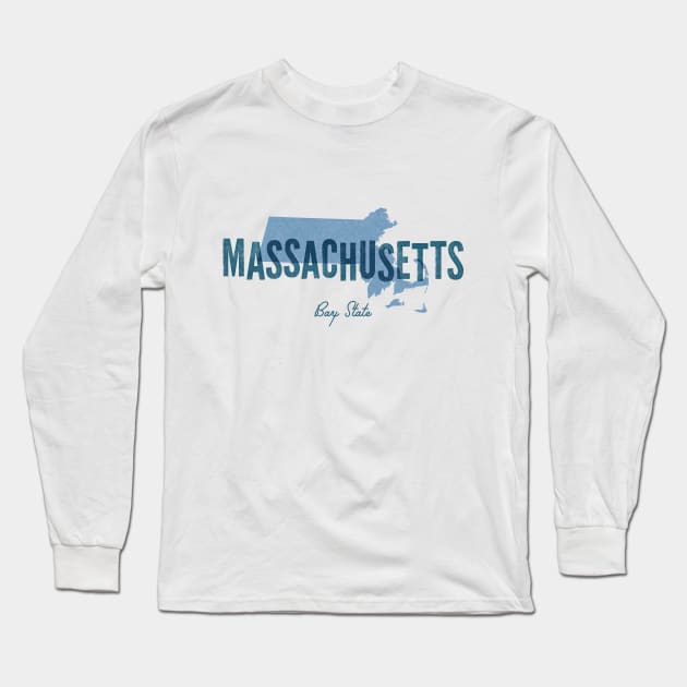 Massachusetts Long Sleeve T-Shirt by jordihales